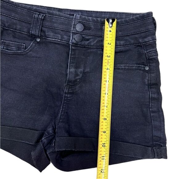 Blue Spice Juniors Size 1 Black Jean Shorts- SOFT!!! - Picture 6 of 10